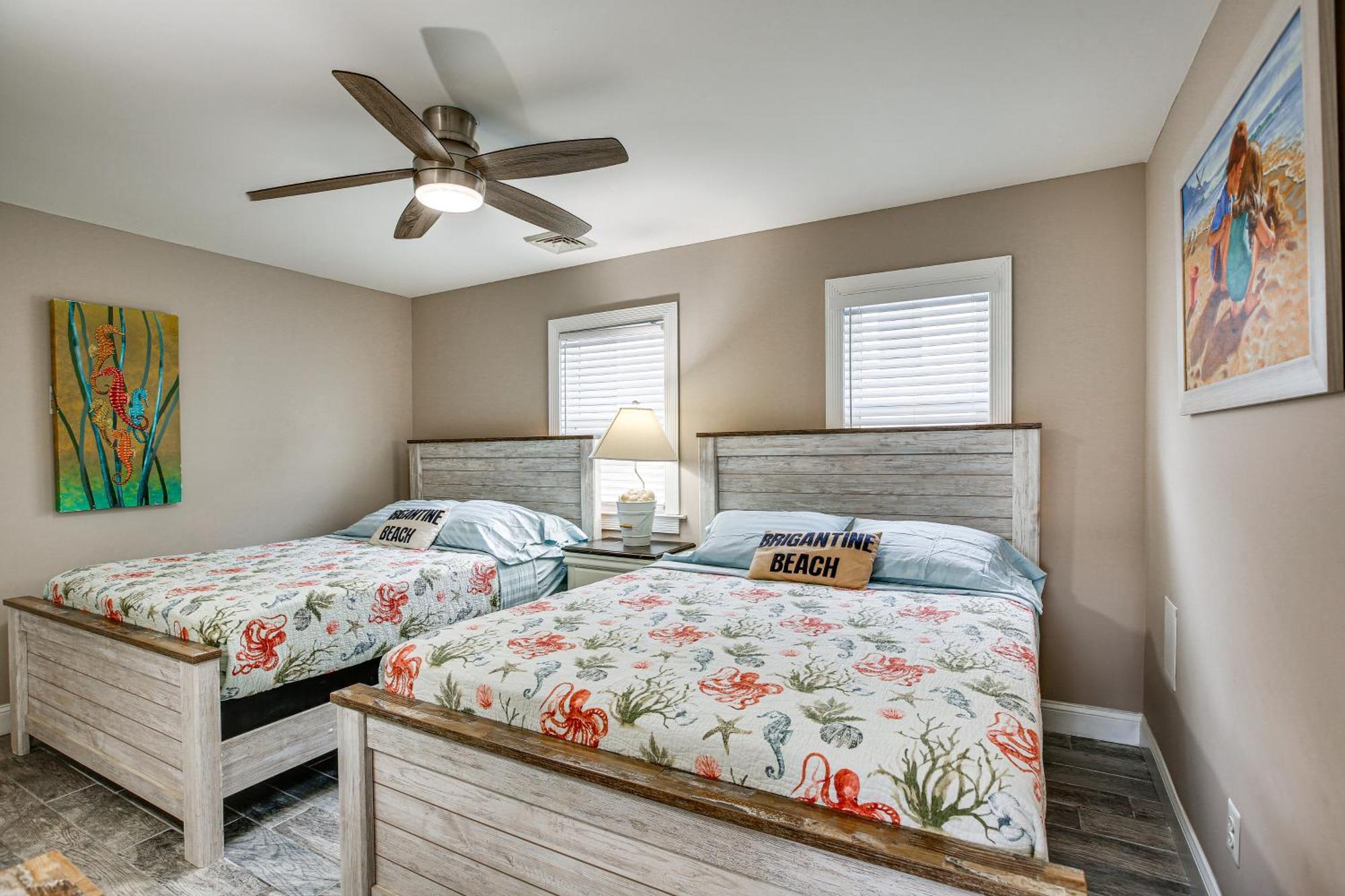 Bright Duplex Condo Walk To Brigantine Beach! Luaran gambar