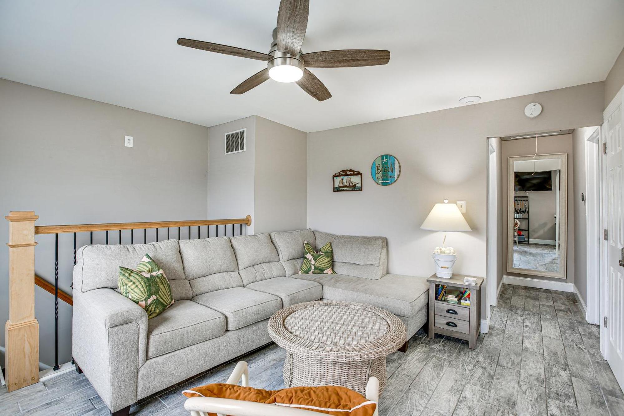 Bright Duplex Condo Walk To Brigantine Beach! Luaran gambar