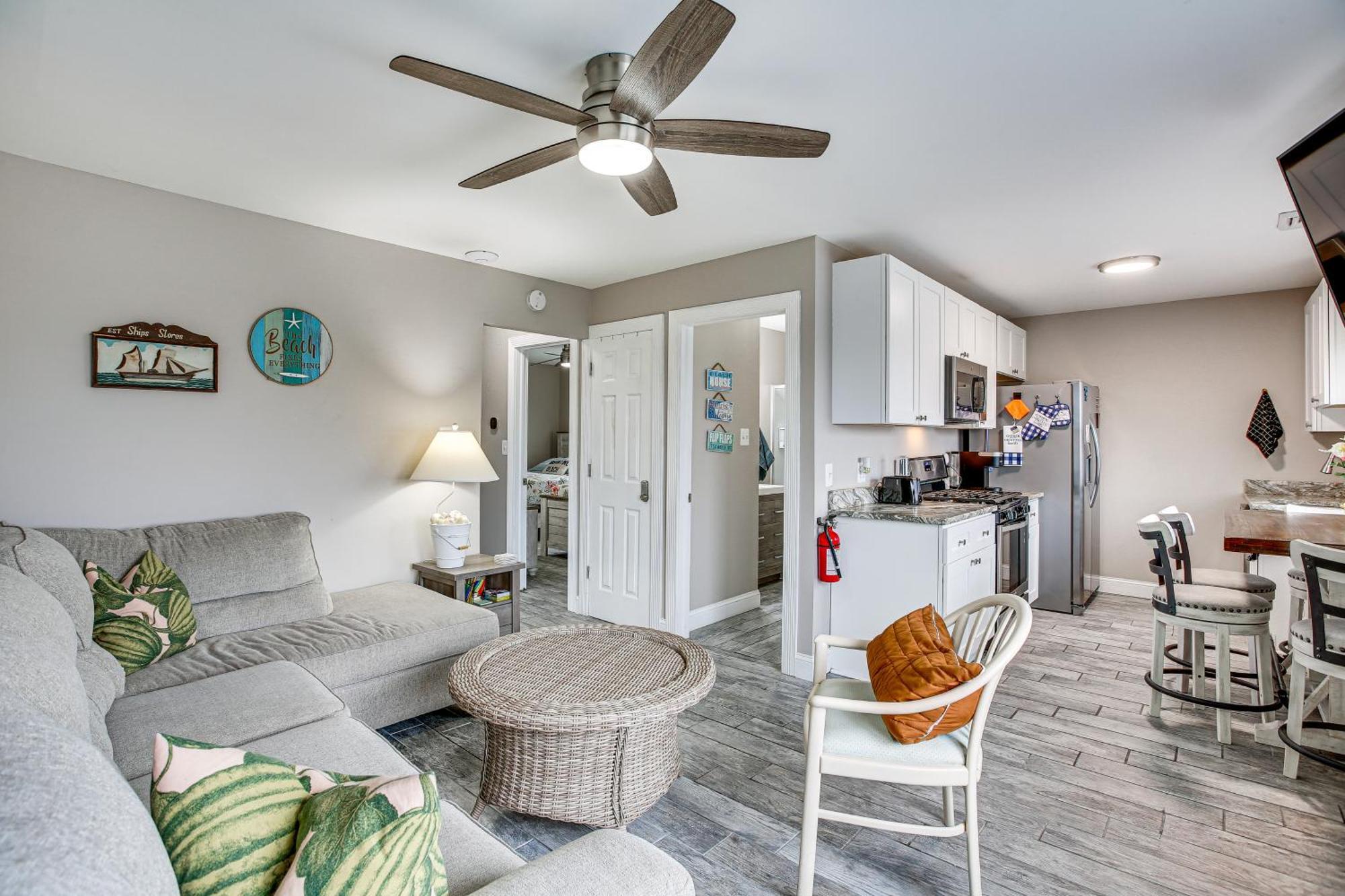 Bright Duplex Condo Walk To Brigantine Beach! Luaran gambar